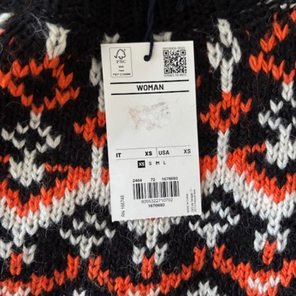 Piombo Imported Italian Brand Sweater size XS - Picture 3 of 5